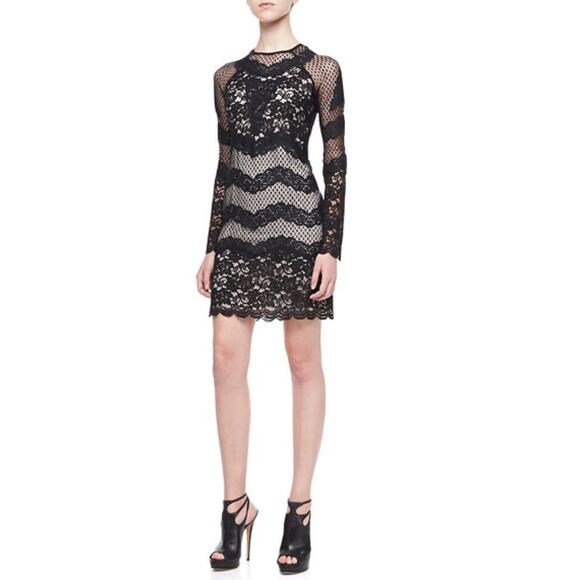 Diane Von Furstenberg Violet Lace Dress - Picture 3 of 10